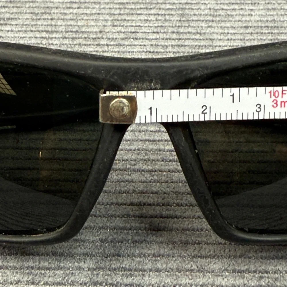 Dockers Mens Wrap Sunglasses Matte Black Sport Rectangular KHL Y2k